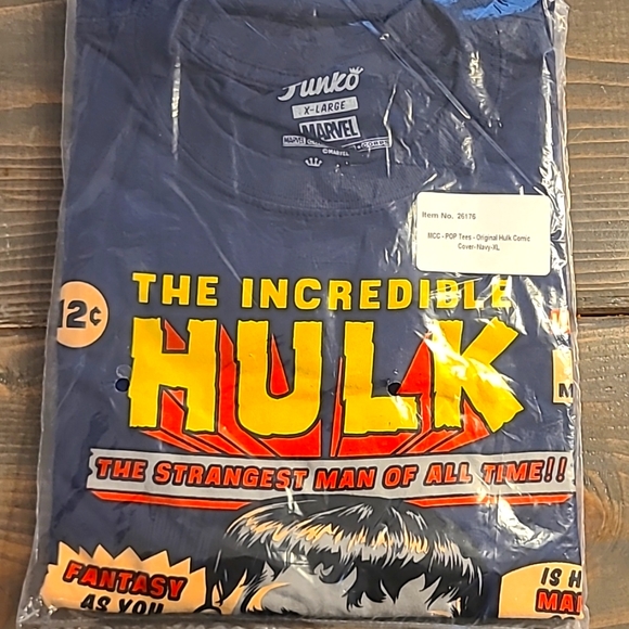 MARVEL Pop Tees Origianl Hulk Comic Tee - Picture 3 of 3